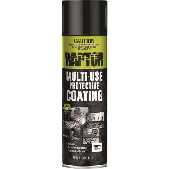 Raptor Multi-Use Protective Coating, White - 450mL, , scaau_hi-res