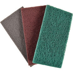 Velocity Scouring Pads, 3 Pack - 115 x 225mm, , scaau_hi-res