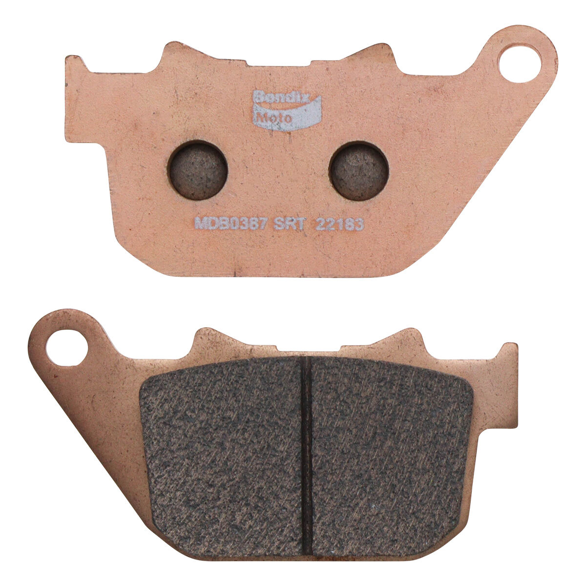 Bendix Street Road Track Motorcycle Disc Brake Pads - MDB0387-SRT, , scaau_hi-res