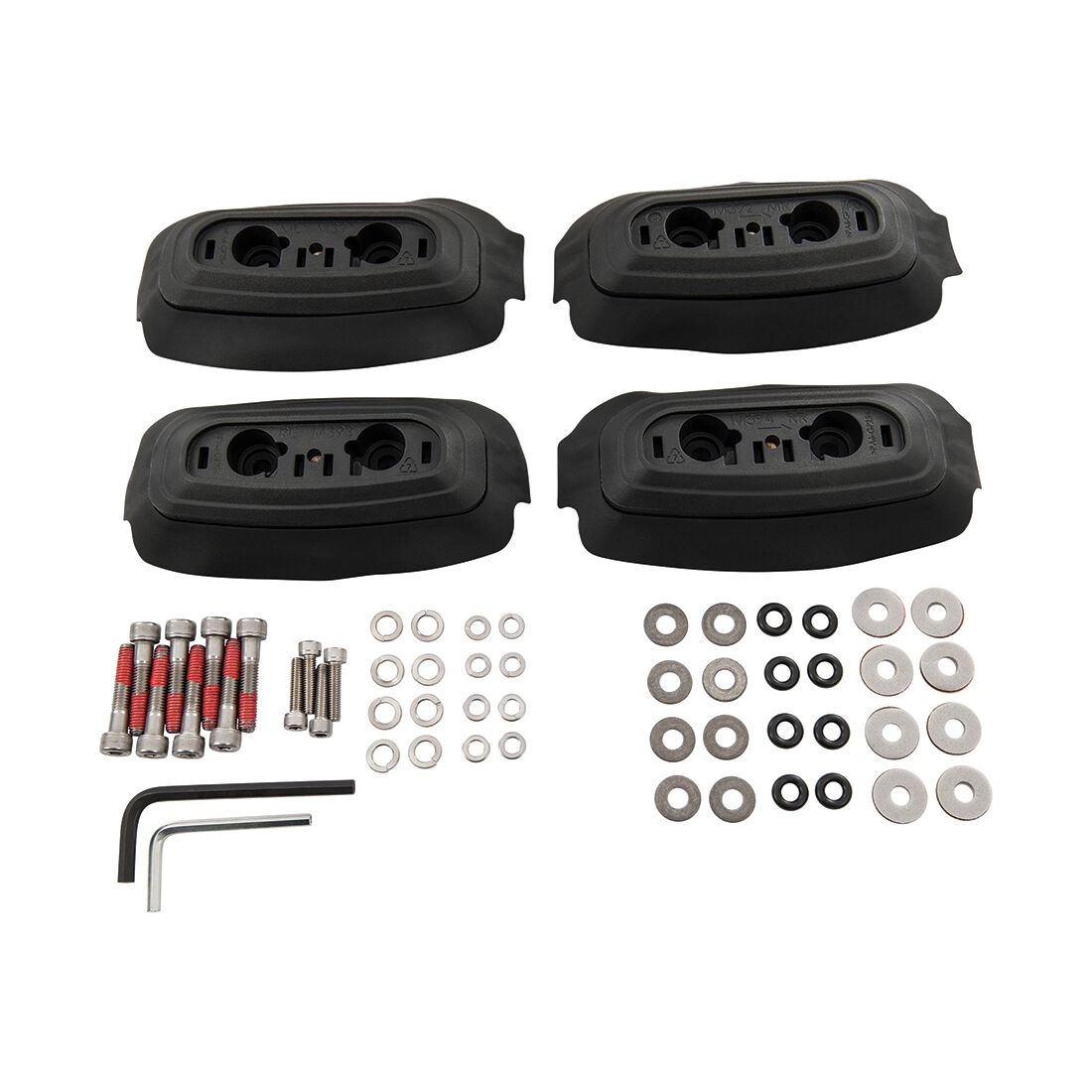 Rhino-Rack Base Kit to suit Kluger 4DR XU50 3/14 4Pcs - RCP37-BK, , scaau_hi-res