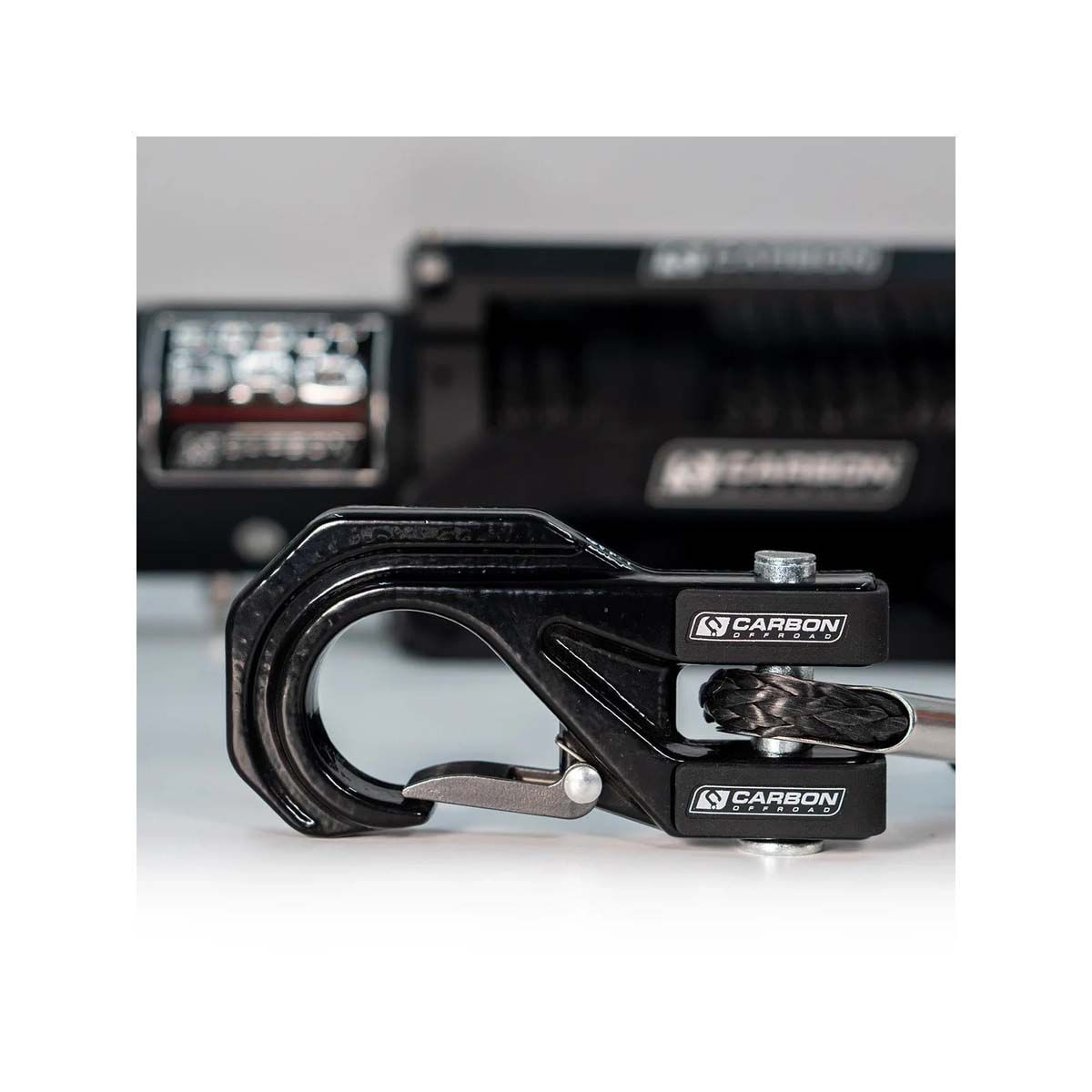 Carbon Offroad MegaPro Winch Hook Black, , scaau_hi-res