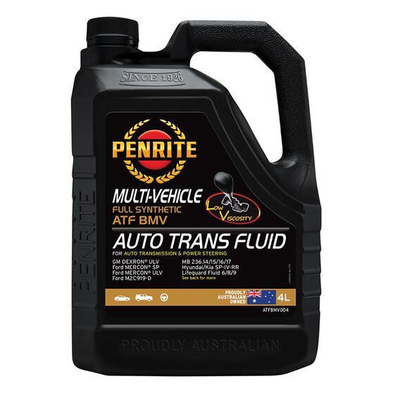 Penrite Automatic Transmission Fluid BMV 4L Supercheap Auto