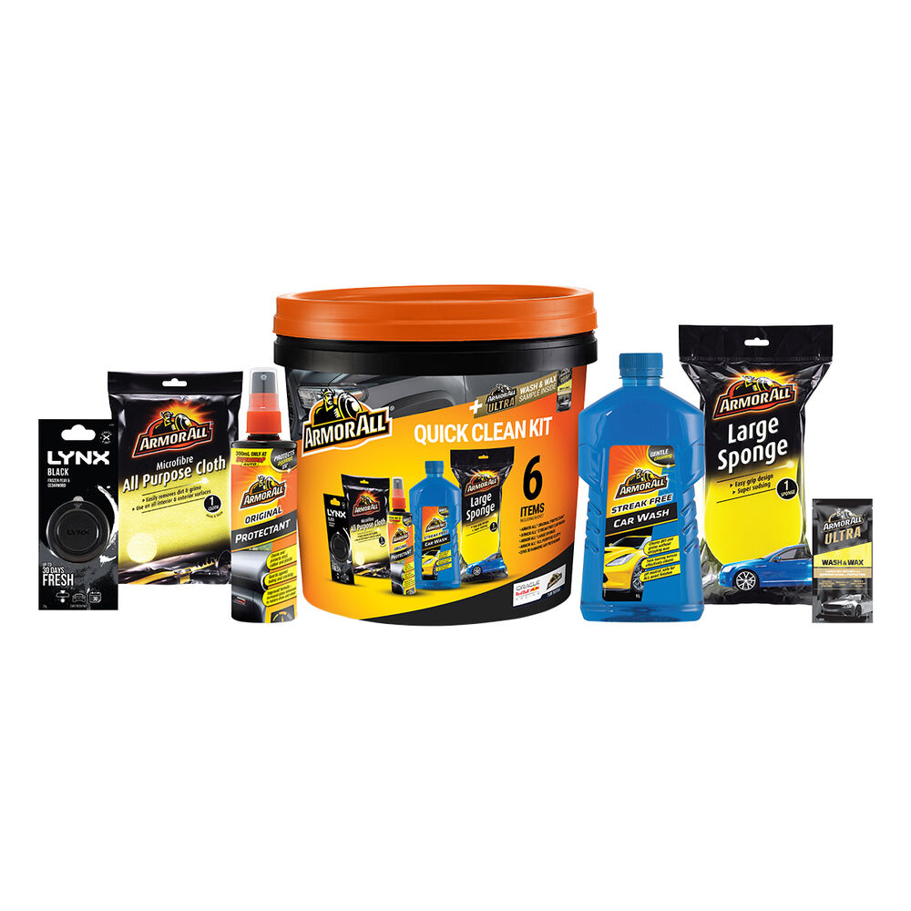 Armor All Quick Clean Kit 6 Piece Supercheap Auto