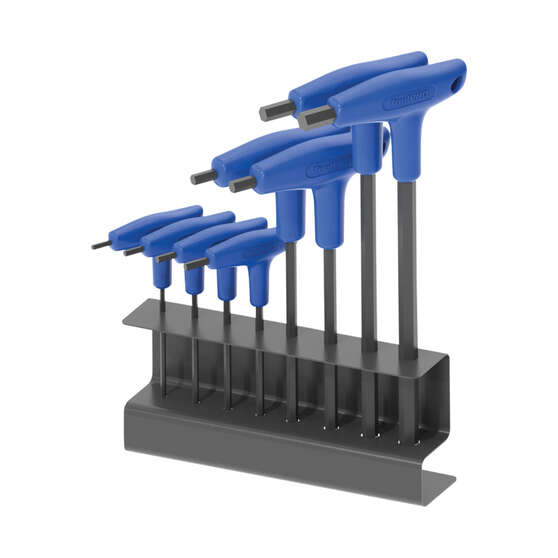 ToolPRO 8 Piece Metric T-Handle Hex Key Set, , scaau_hi-res