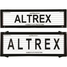 Altrex Number Plate Protector - 6 Figure Slimline With Lines 6QSL, , scaau_hi-res