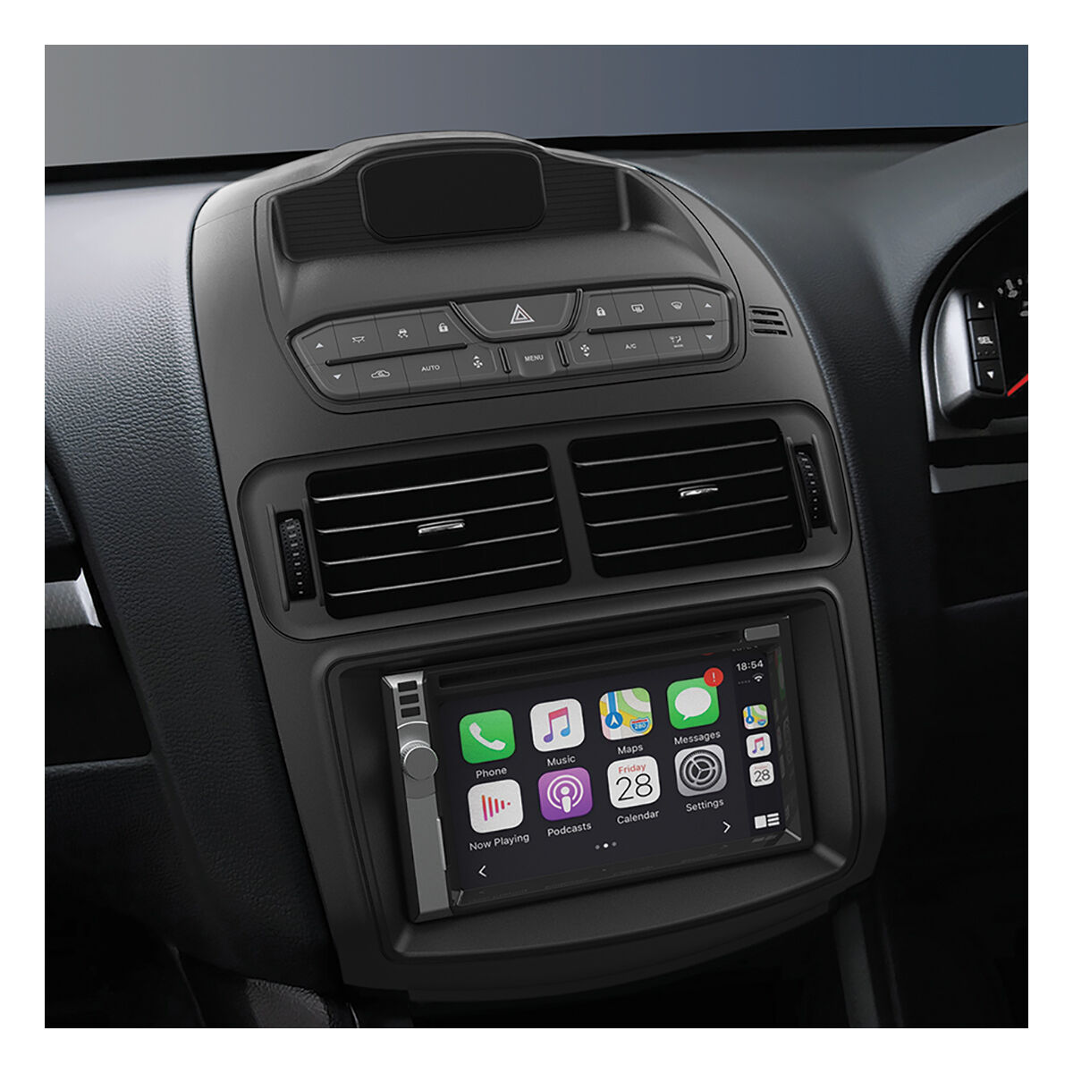 Aerpro Install Kit to suit Falcon FG Satin Black, , scaau_hi-res