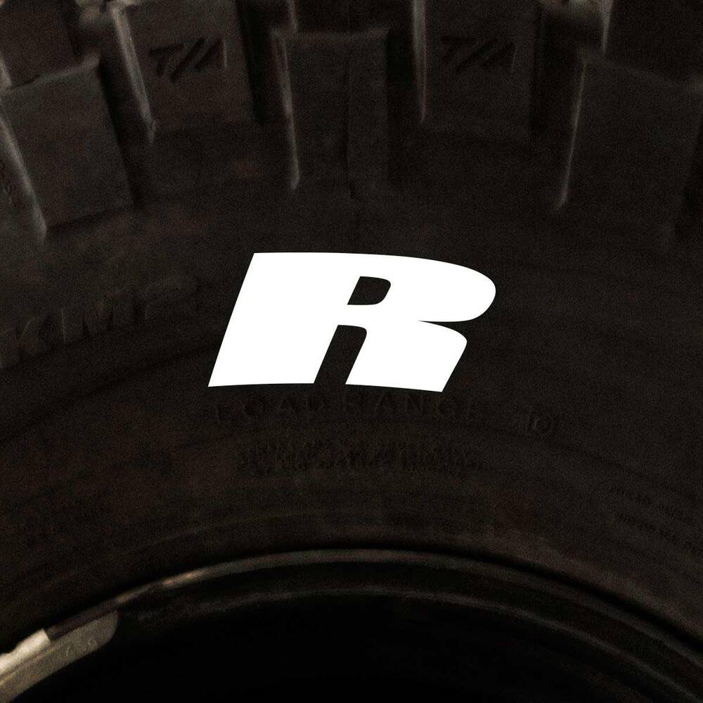 Tire Stickers - Letter R | Supercheap Auto
