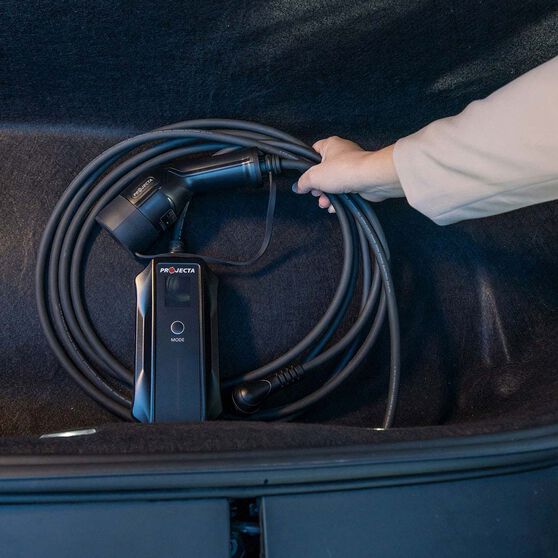 Projecta Electric Vehicle Portable Charger 240V 2.4KW 10A Supercheap Auto