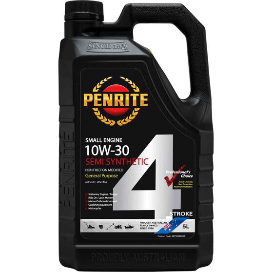 Penrite Small Engine 4 Stroke Engine Oil 10w 30 5 Litre Supercheap Auto