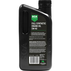 SCA Full Synthetic Engine Oil 5W-40 A3/B4 1 Litre, , scaau_hi-res