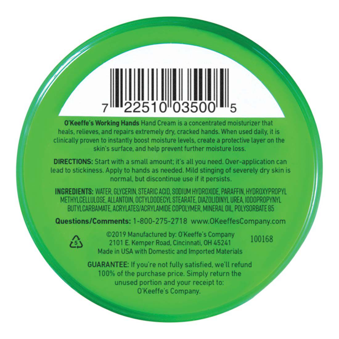 O'Keefe's Working Hands Cream 76g, , scaau_hi-res