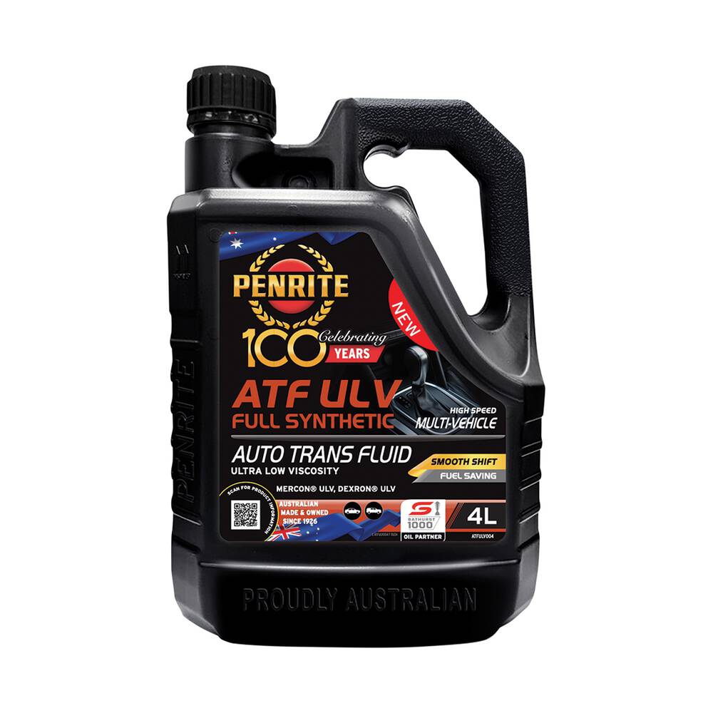 Penrite MultiVehicle ULV Auto Transmission Fluid 4 Litres Supercheap Auto