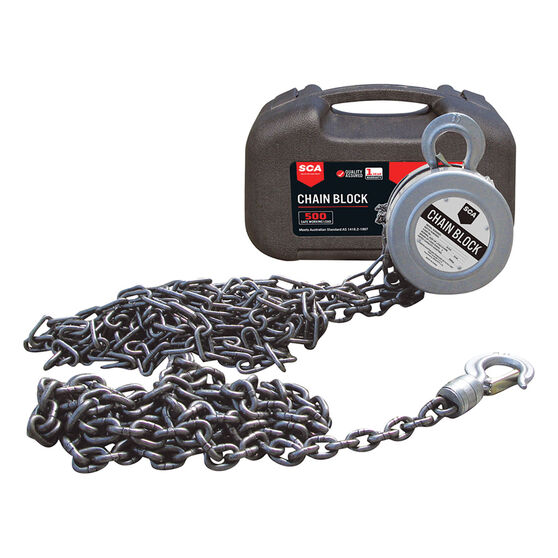 SCA Block and Tackle 3m Chain 500kg, , scaau_hi-res