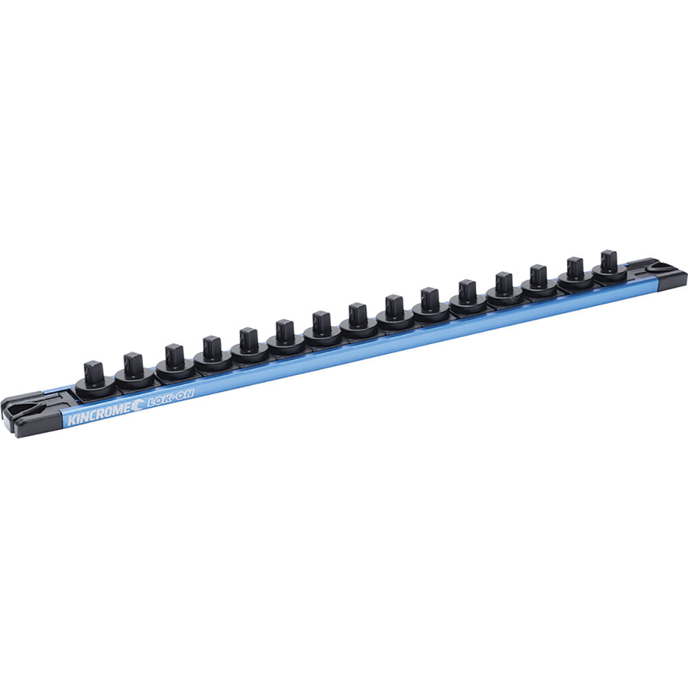 Kincrome LOKON Twist Lock Socket Rail 1/4" Drive 15 Stud Supercheap Auto
