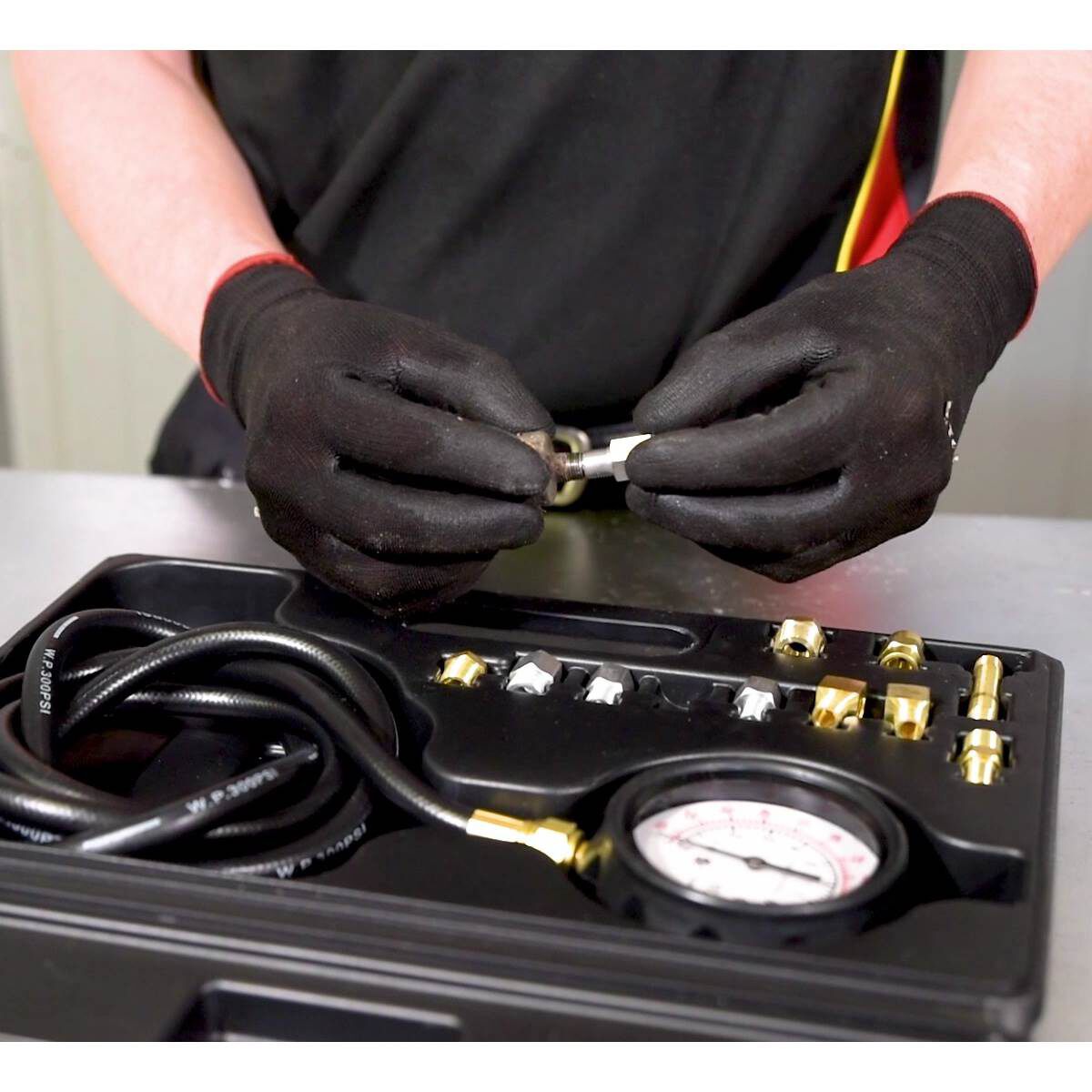 ToolPRO Engine Oil Pressure Test Kit 12 Piece, , scaau_hi-res