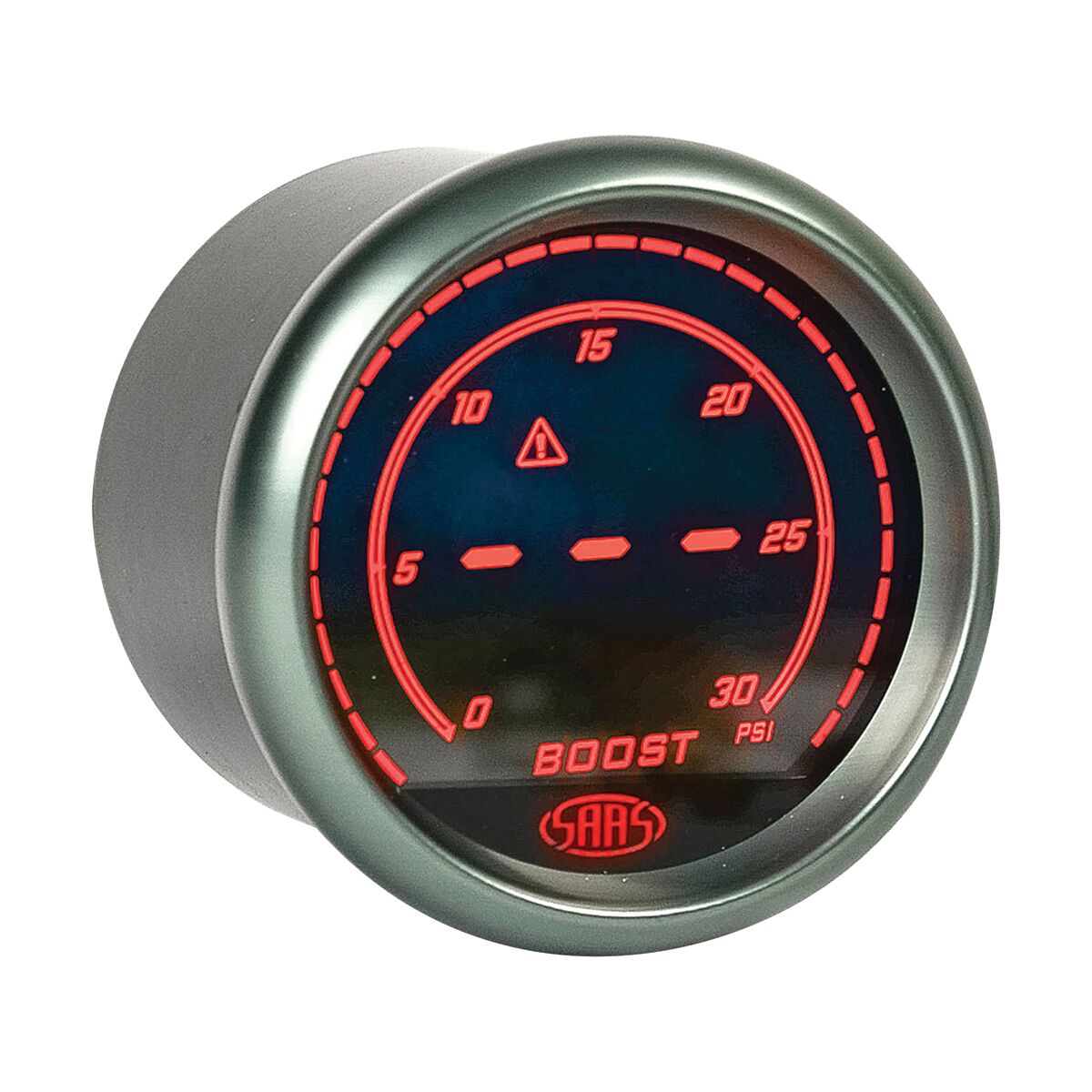 SAAS Digital Boost Gauge Diesel - 0 to 30PSI, 52mm - SG41213, , scaau_hi-res