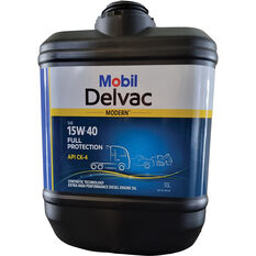 Mobil Delvac Full Protection Engine Oil 15W-40 10 Litre, , scaau_hi-res