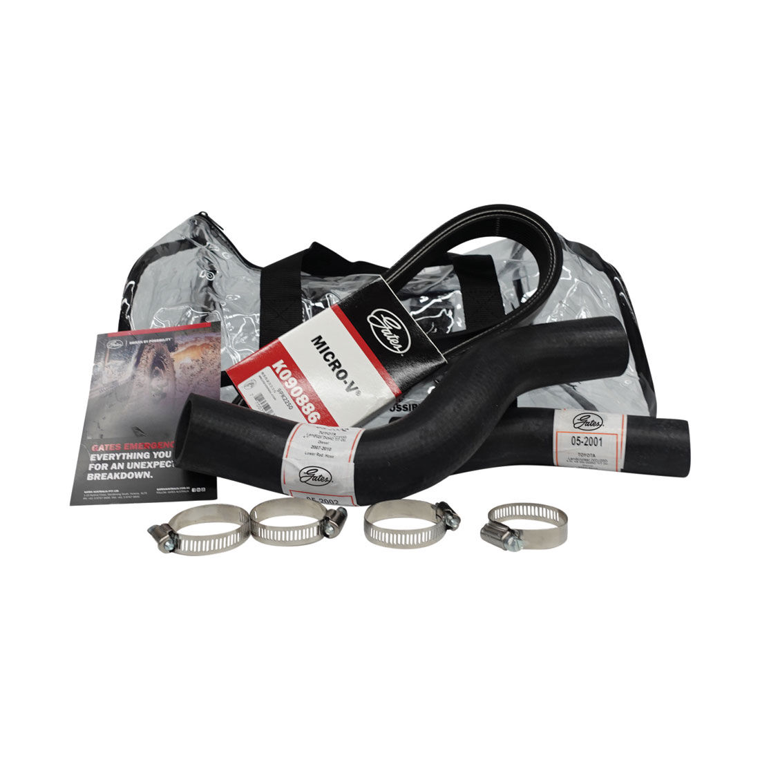 Gates 4WD Emergency Belt And Hose Kit - GE4WDKIT-31, , scaau_hi-res