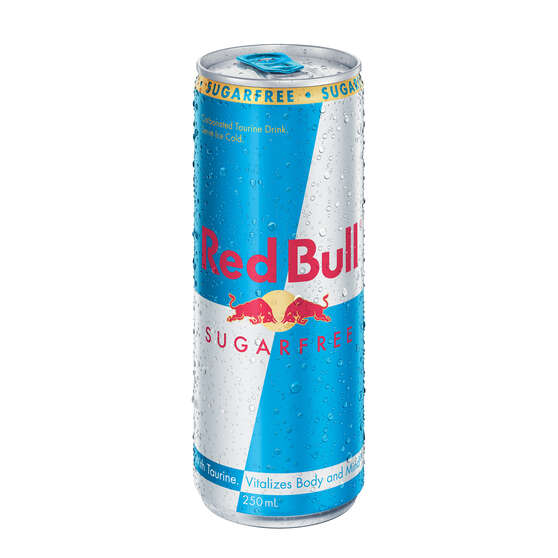 Red Bull Energy Drink Sugar Free 250mL, , scaau_hi-res