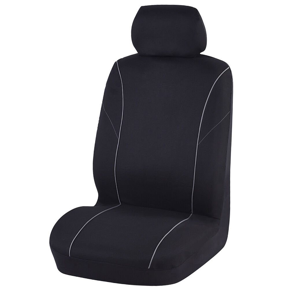 Best Buy Seat Cover Black, Adjustable Headrests, Airbag