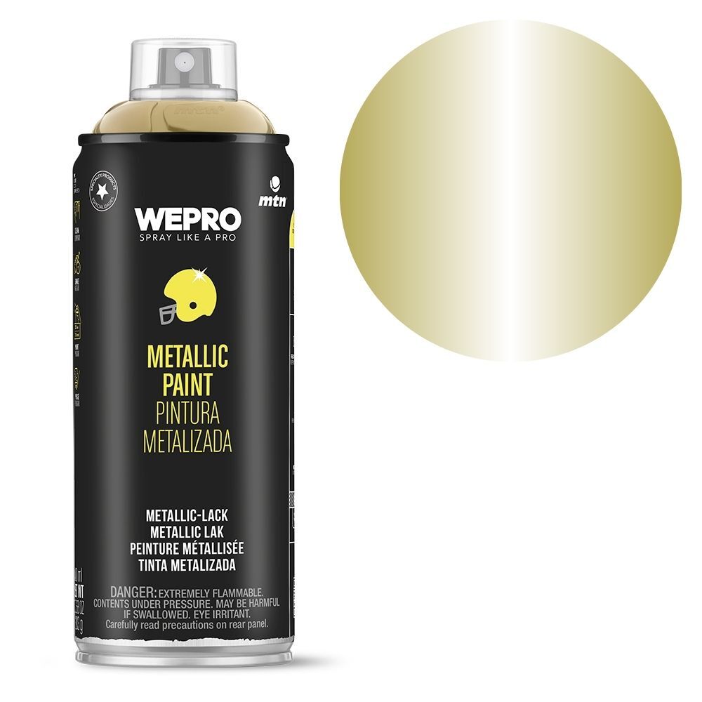 MTN Pro Metallic Gold Spray Paint 400mL, , scaau_hi-res