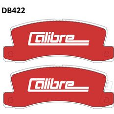 Calibre Disc Brake Pads DB422CAL, , scaau_hi-res