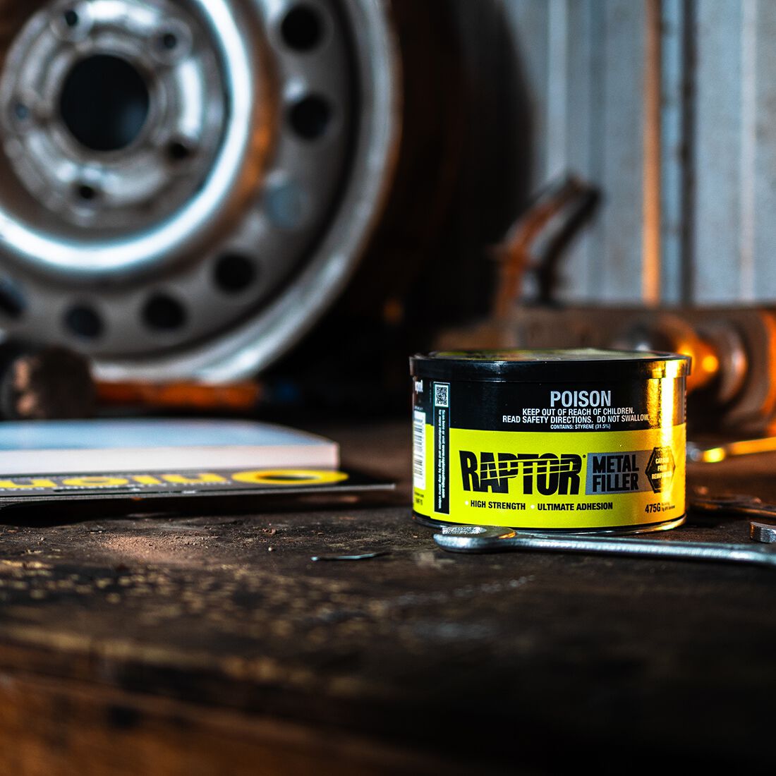 Raptor Metal Filler 475g, , scaau_hi-res