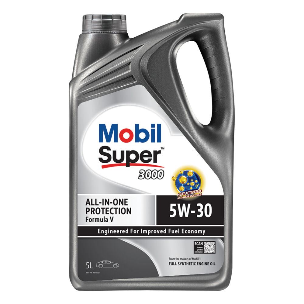 Mobil Super 3000 Formula V Engine Oil 5W30 5 Litre Supercheap Auto