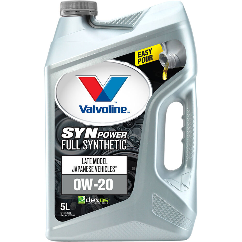 Valvoline Synpower Engine Oil 0W-20 5 Litre | Supercheap Auto