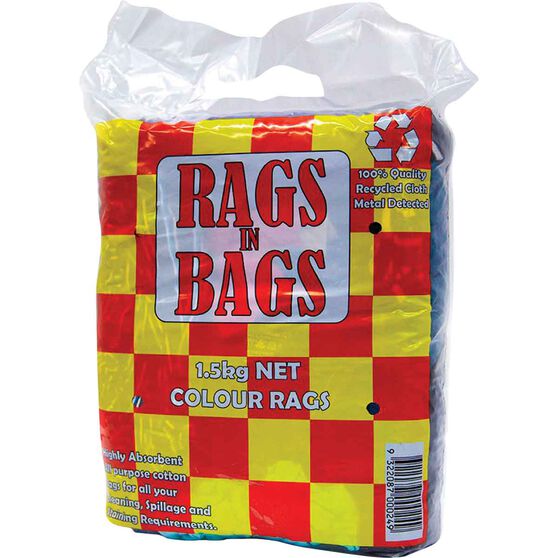 Rags in Bags Colour Cleaning Cloth 1.5kg, , scaau_hi-res