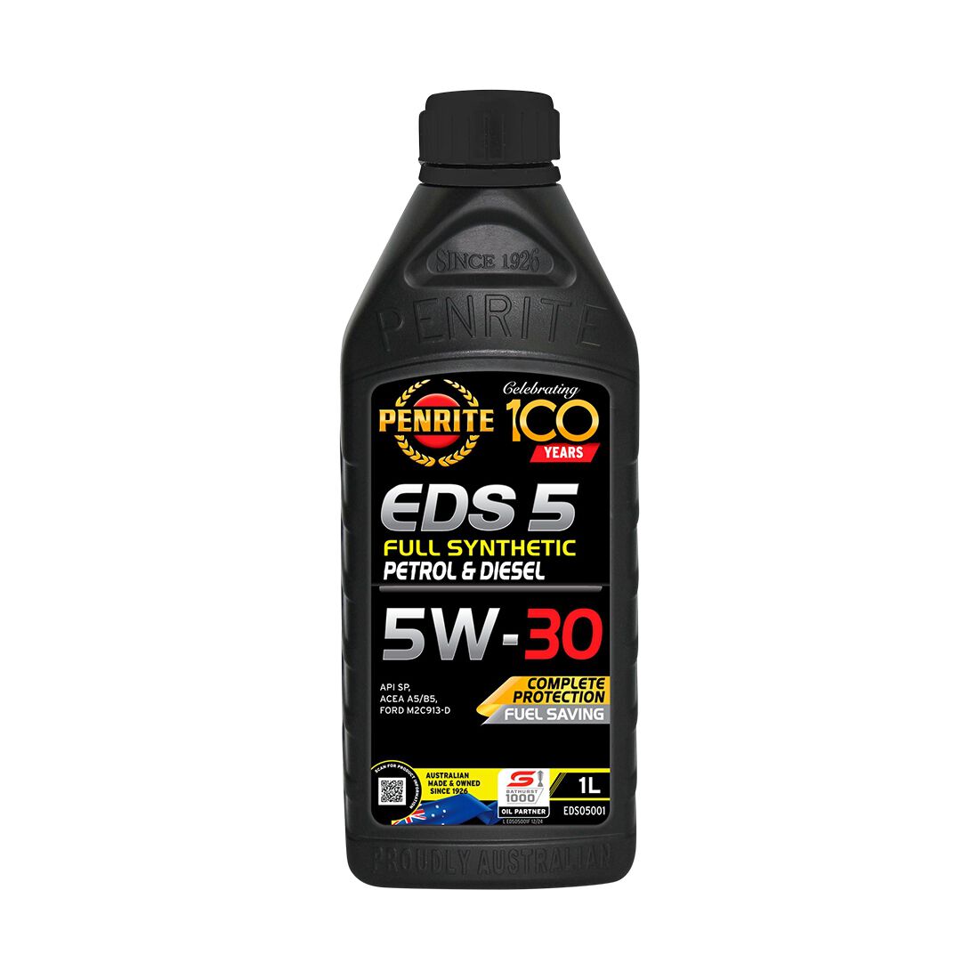 Penrite Full Synthetic Engine Oil -  5W-30 1 Litre, , scaau_hi-res
