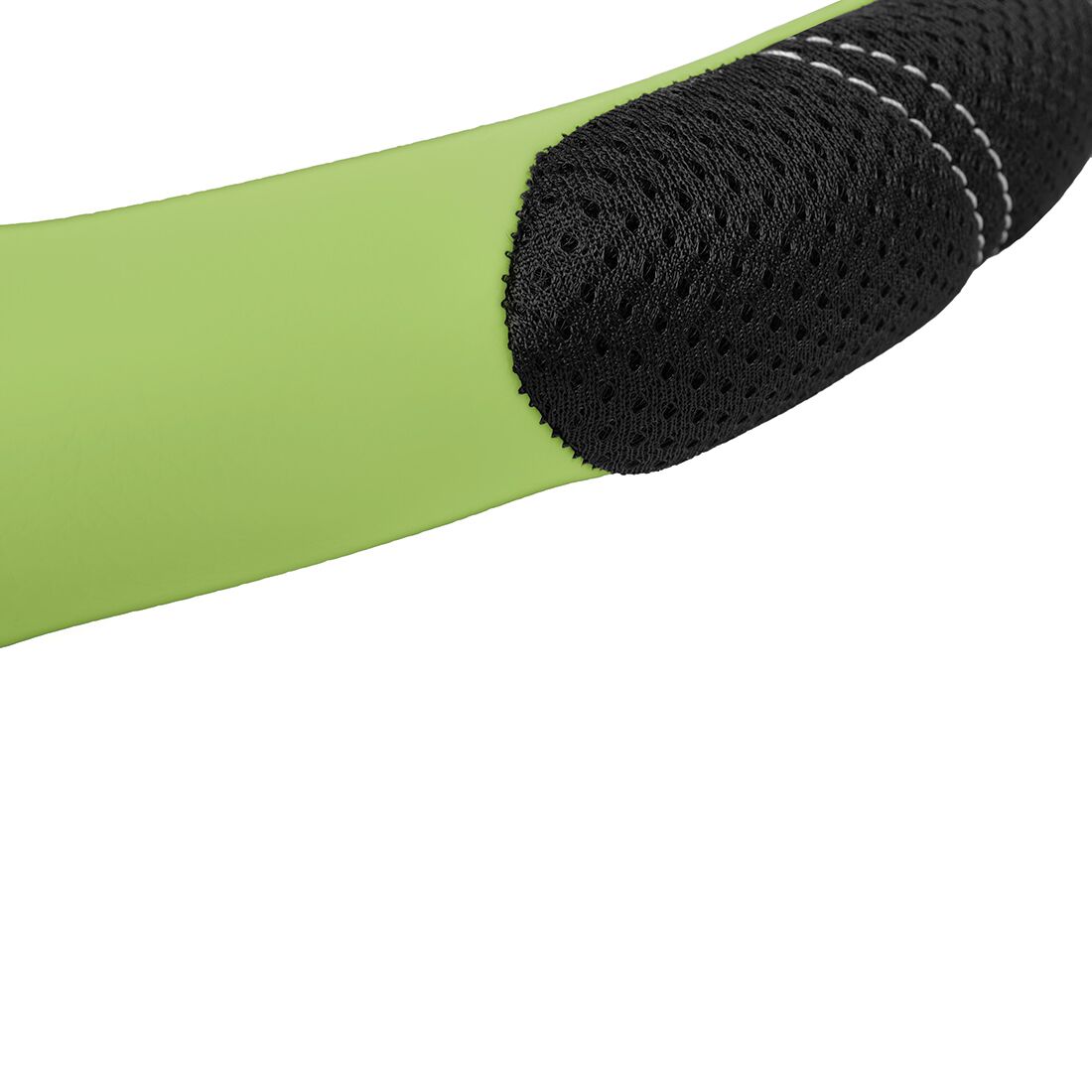 SCA Steering Wheel Cover & Seat Belt Buddie Set Lime Green, , scaau_hi-res