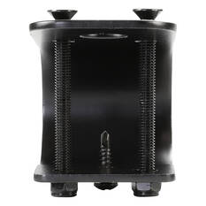 Aerpro 45mm Black Wrap-Around Bullbar Mount UHF Antenna Bracket CBBB45B, , scaau_hi-res