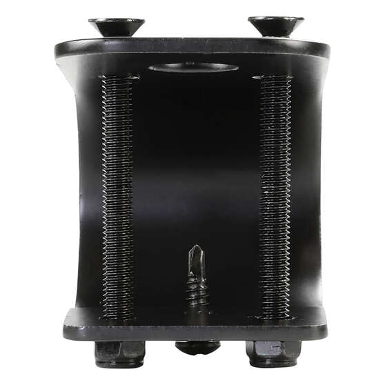 Aerpro 45mm Black Wrap-Around Bullbar Mount UHF Antenna Bracket CBBB45B, , scaau_hi-res