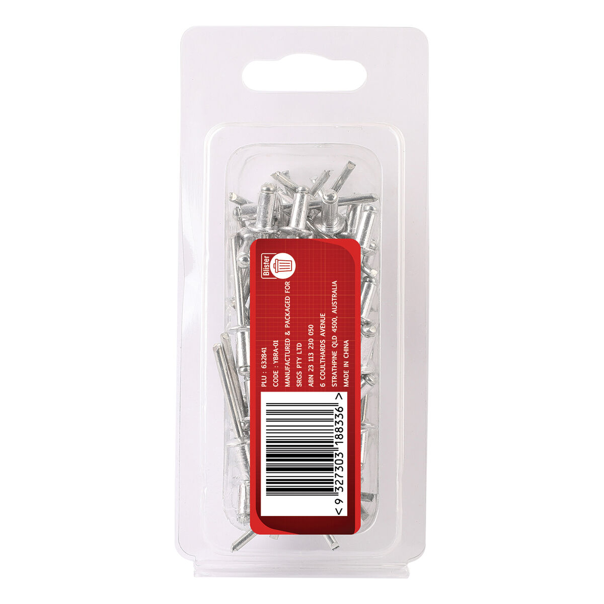 ToolPRO Aluminium Rivets 4mm x 9.5mm 100 Piece, , scaau_hi-res