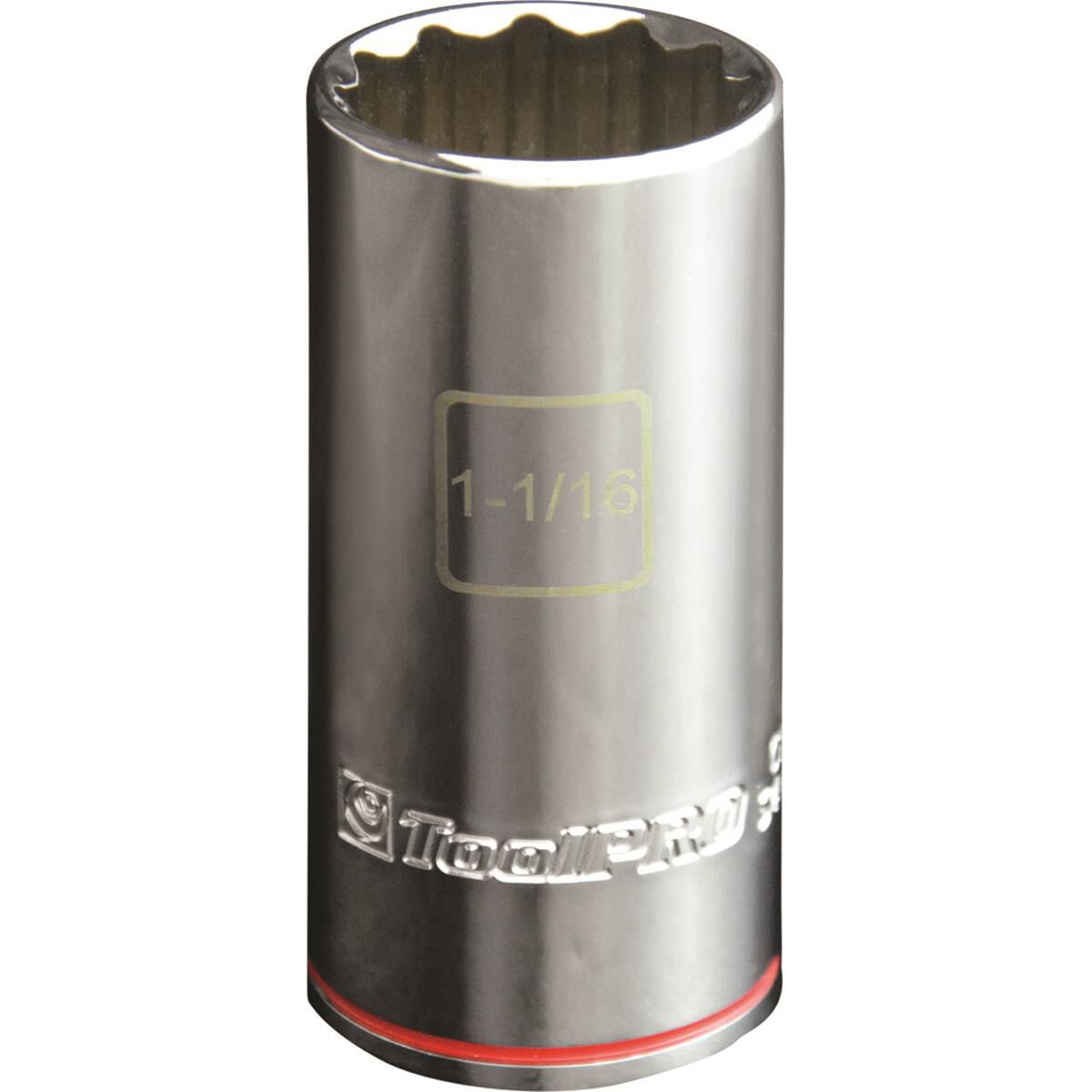 ToolPRO Single Socket Deep 1/2" Drive 1-1/16", , scaau_hi-res