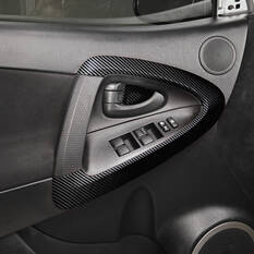 Type S Adhesive Wrap Black Carbon Fibre 30cm x 90cm, , scaau_hi-res