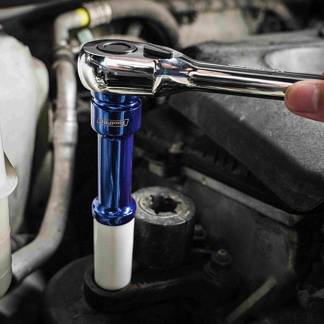 ToolPRO Impact Extra-Long Wheel Nut Socket Set 1/2" Drive Metric 3 Piece, , scaau_hi-res