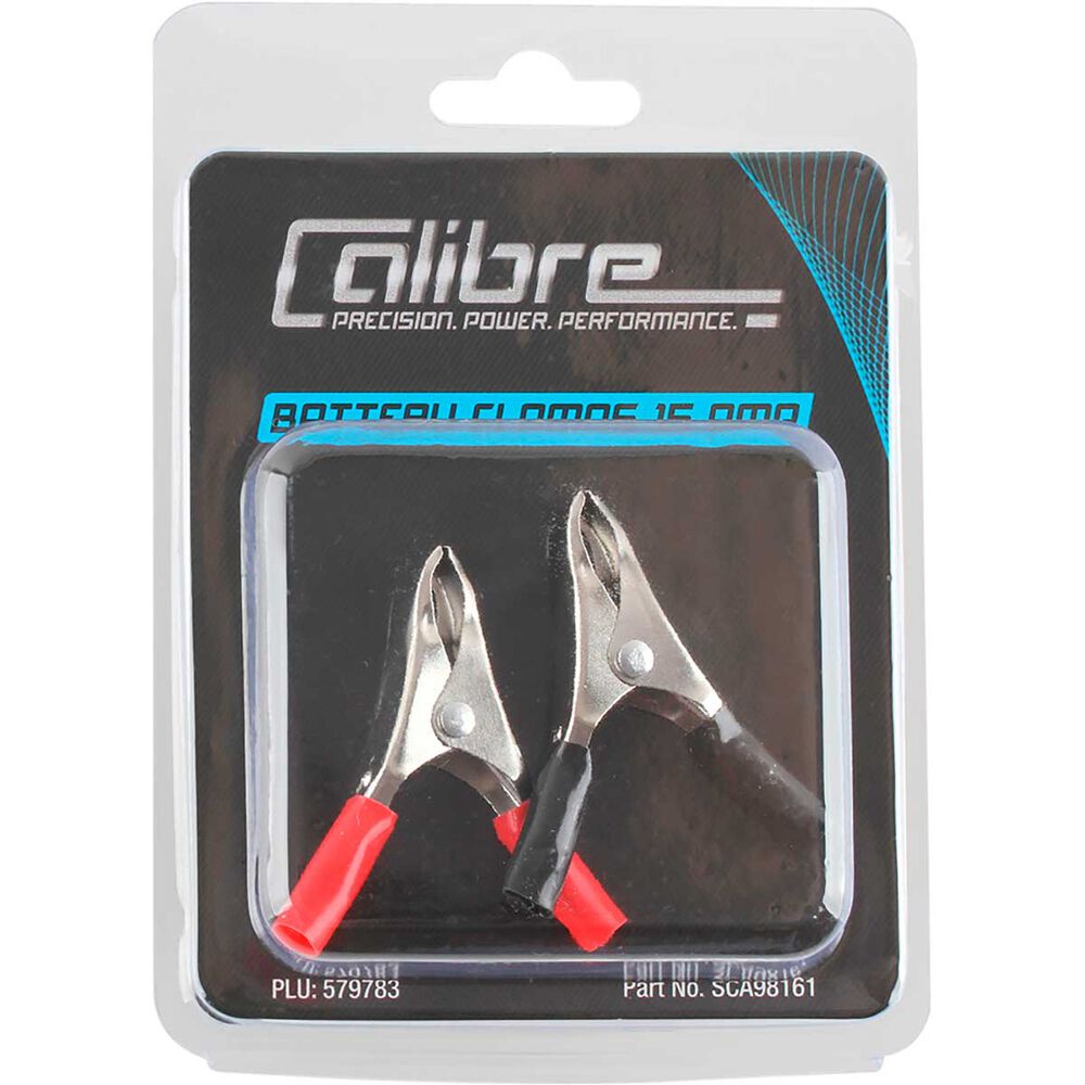 Calibre Battery Clamps Twin Pack, 15 Amp Supercheap Auto