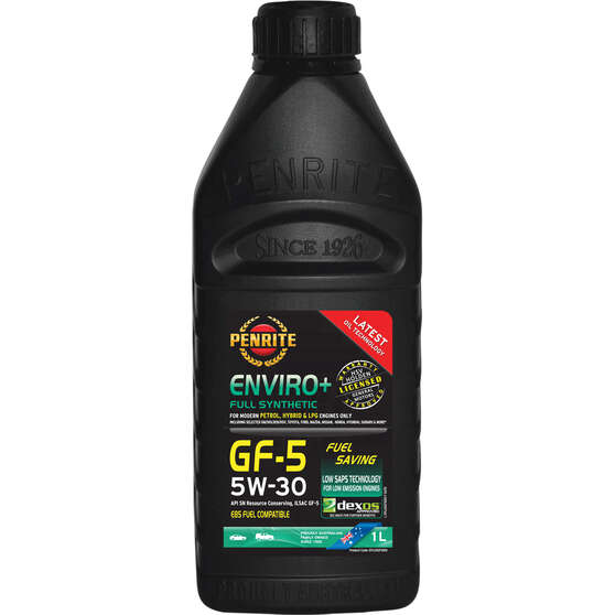 Penrite Enviro+ GF-S Engine Oil - 5W-30 1 Litre, , scaau_hi-res