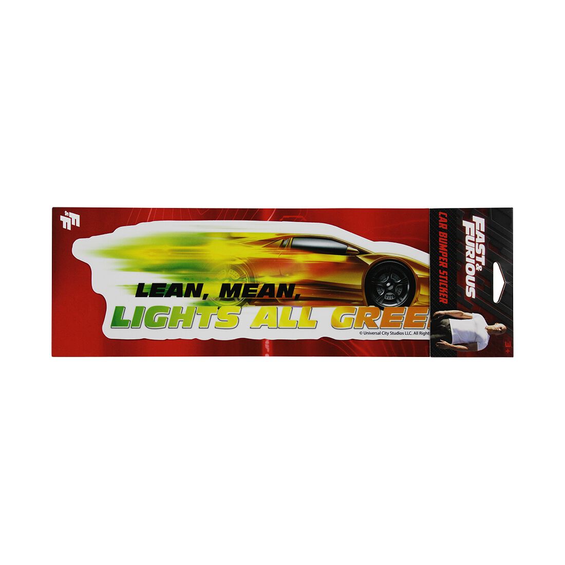 Fast & Furious Bumper Sticker, , scaau_hi-res
