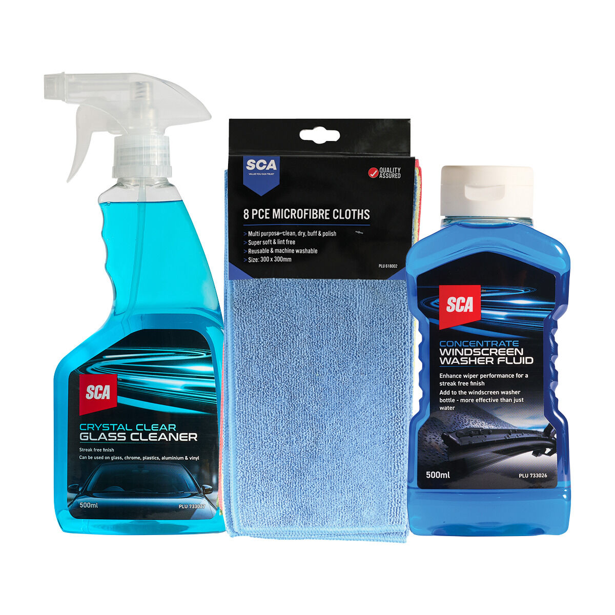 SCA Glass & Windscreen Cleaning Kit, , scaau_hi-res