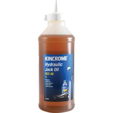 Kincrome Hydraulic Jack Oil ISO 46 1 Litre, , scaau_hi-res