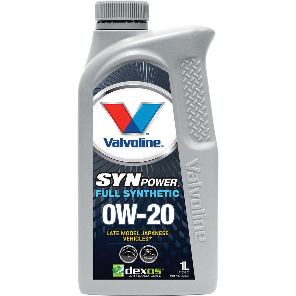 Valvoline Synpower Engine Oil 0W-20 1 Litre | Supercheap Auto