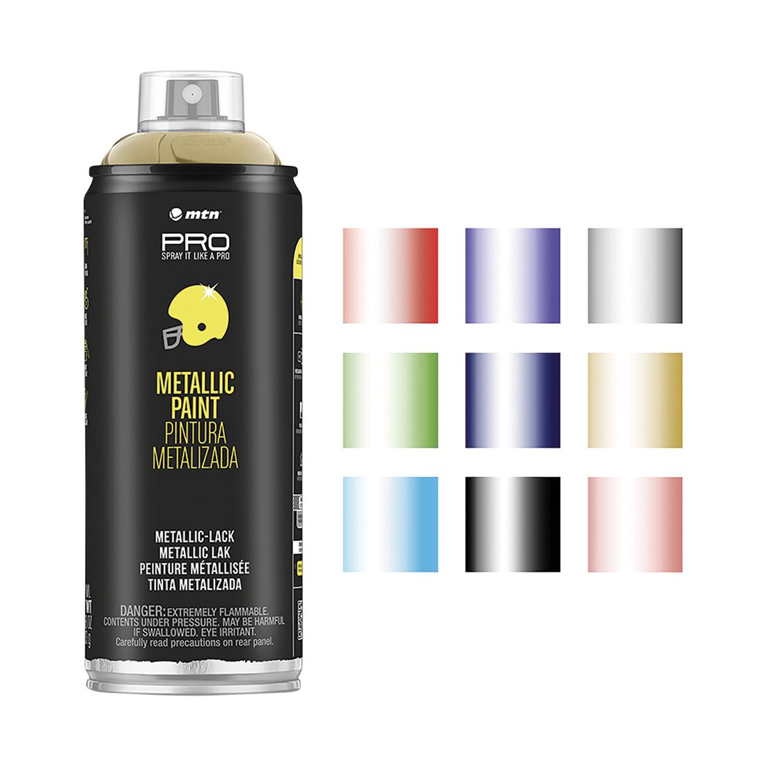 MTN Pro Metallic Gold Spray Paint 400mL, , scaau_hi-res