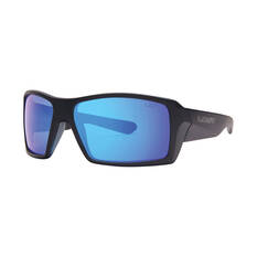 LOST Sunglasses Abyss Mirror Polarised Matt Black Blue, , scaau_hi-res
