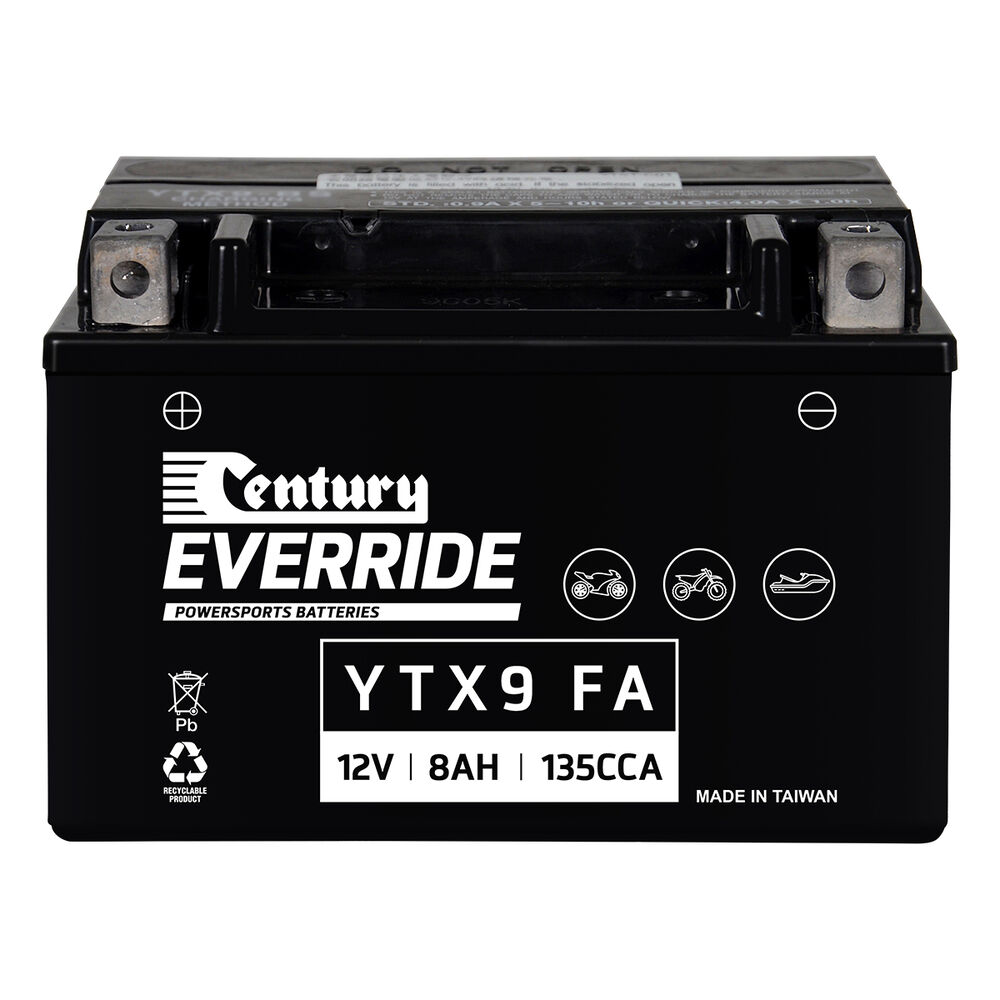 Century Powersports Battery YTX9BS FA Supercheap Auto