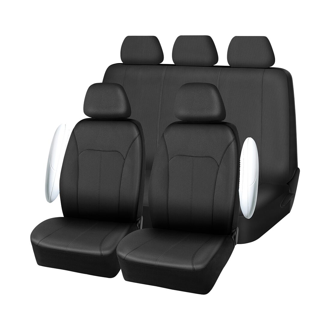 SCA Mesh Seat Covers Set Black, Adjustable Headrests, Airbag Compatible, Size 30A&06H, , scaau_hi-res
