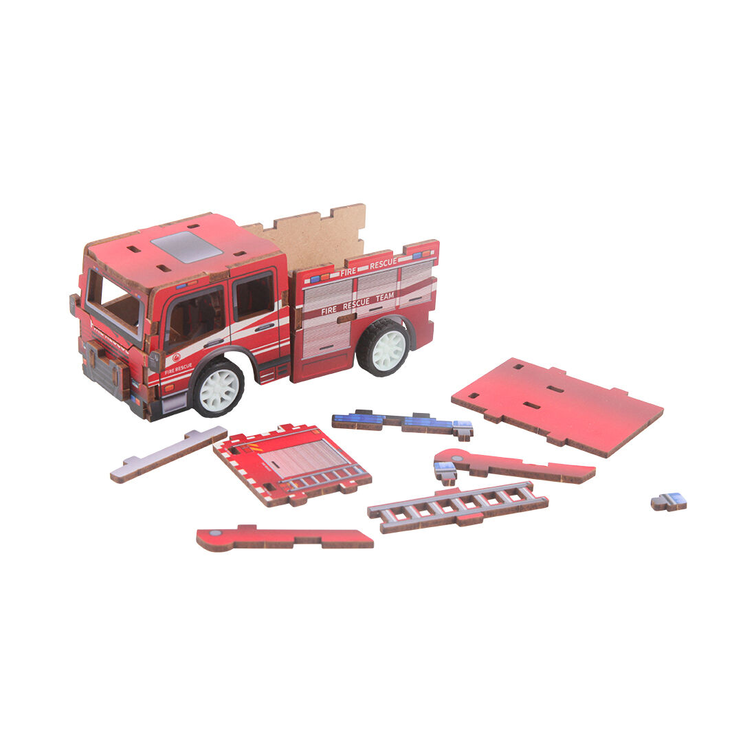 Fire Truck 3D Puzzle, , scaau_hi-res