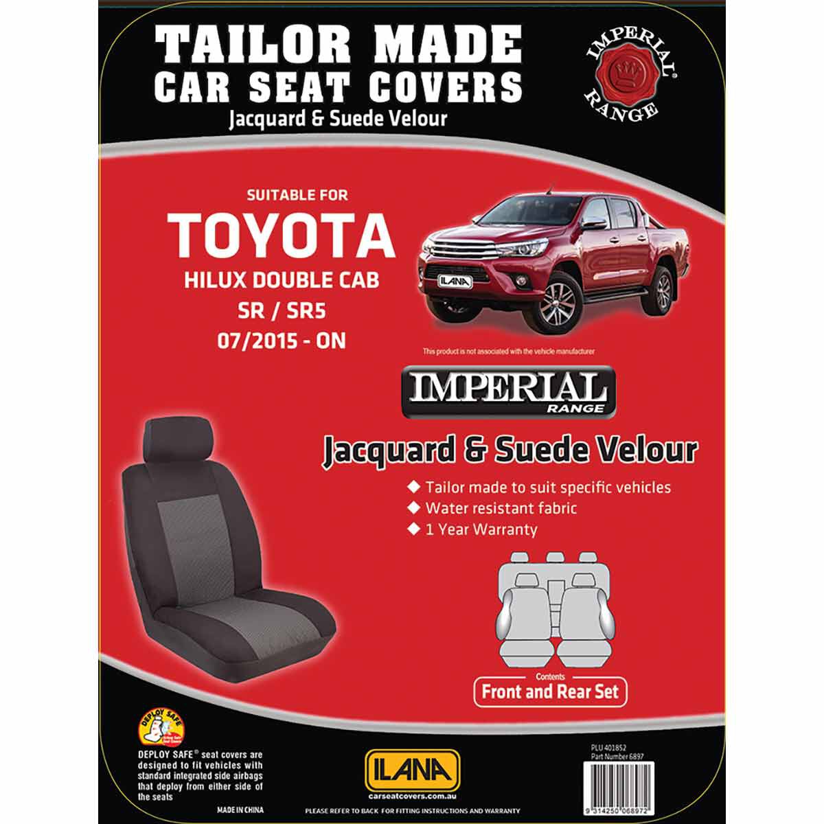 Toyota hilux seat top covers supercheap auto